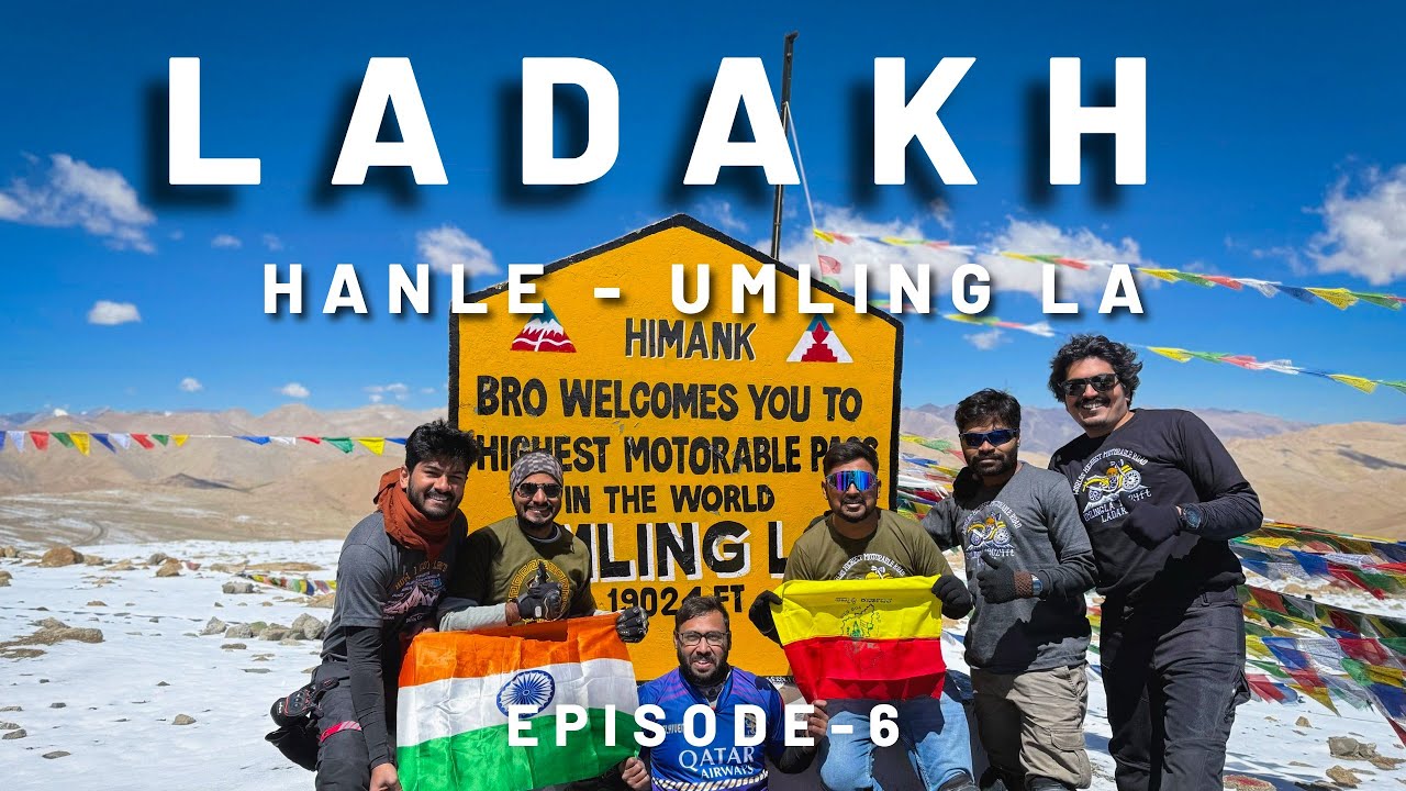 Ladakh Ride Episode 6 | Hanle | Umling La (Kannada + English Subs)