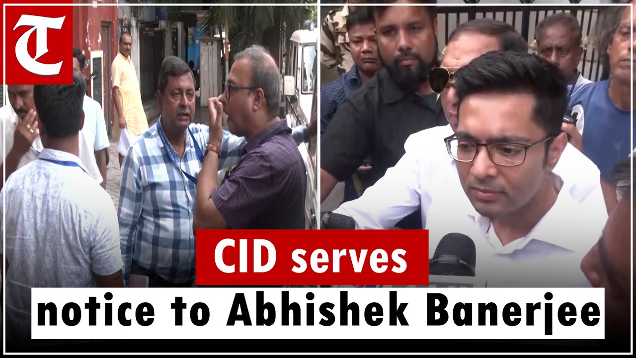 Abhishek Banerjee on Notice: &ldquo;They Didn&rsquo;t Know Where I Live&rdquo; as CID Serves Notice at Home