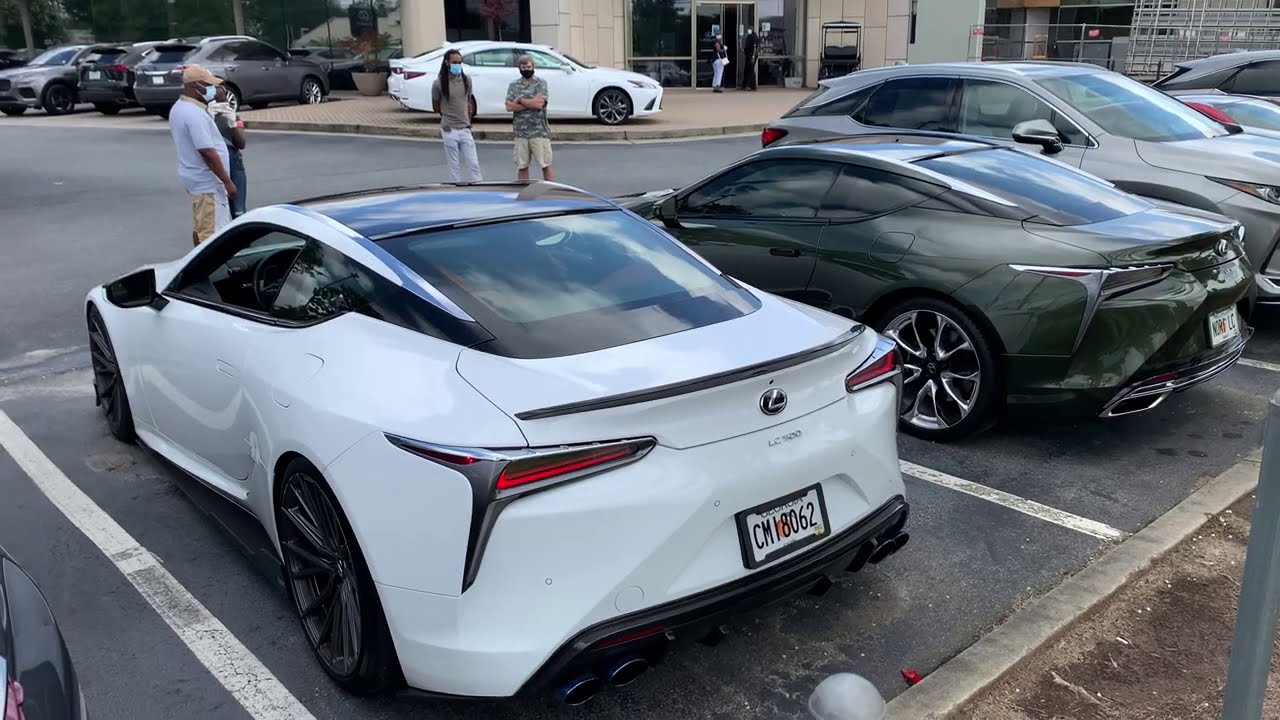 Nori Green Lexus LC 500 vs My LC 500 Comparison