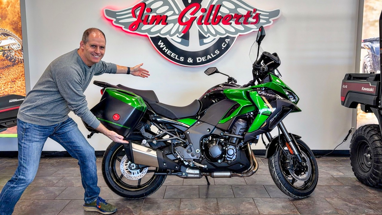 Мотоцикл Kawasaki Versys 1100 2026 года лучше, чем вы думаете!