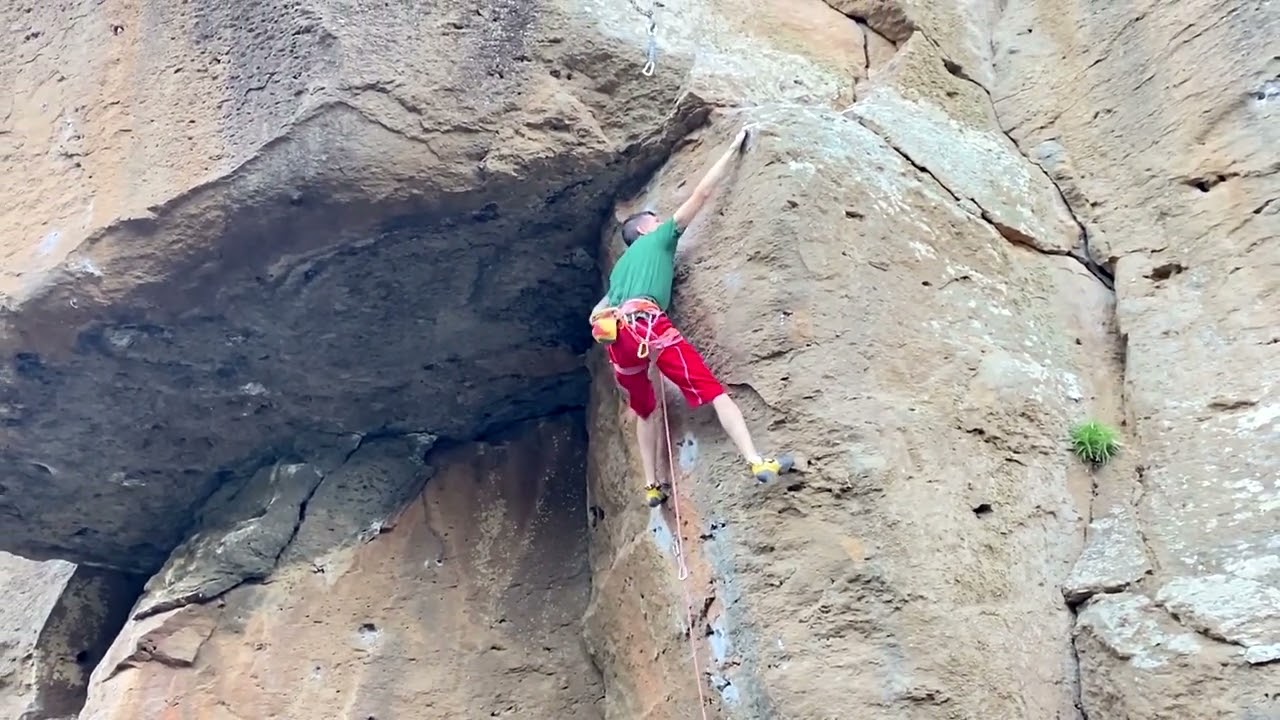 Nasio pa'na (Born for nothing) 7b or 7B or 8a??, Arico, Tenerife