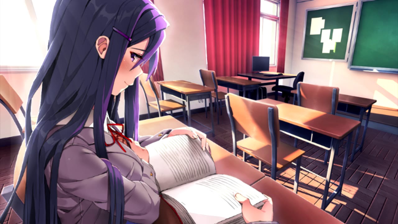 Reading with Yuri II DDLC Voice Over