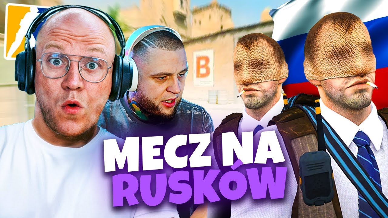 DZINOLD Z EKIPĄ vs ROSJANIE NA FACEIT!