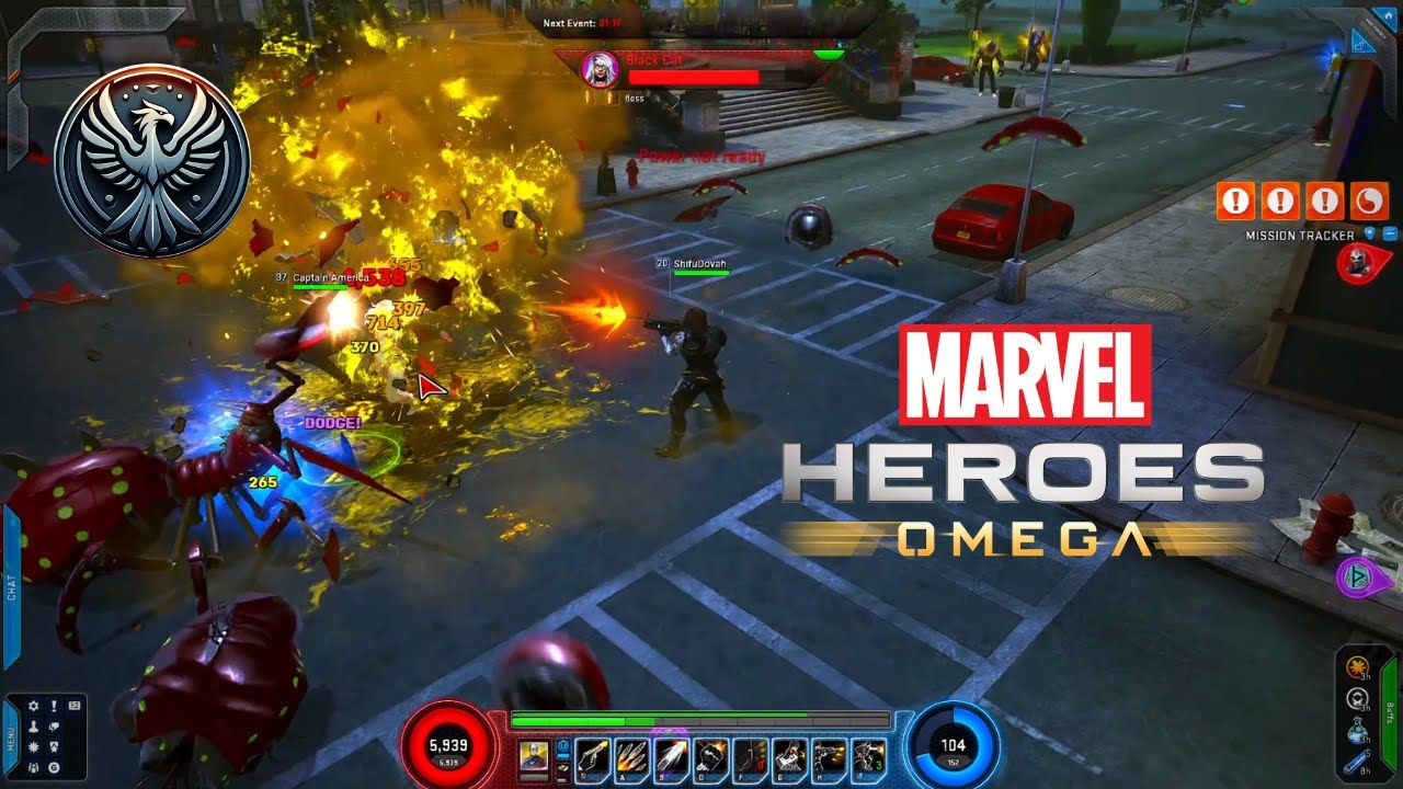 The Return of Marvel Heroes Omega - Winter Soldier Gameplay