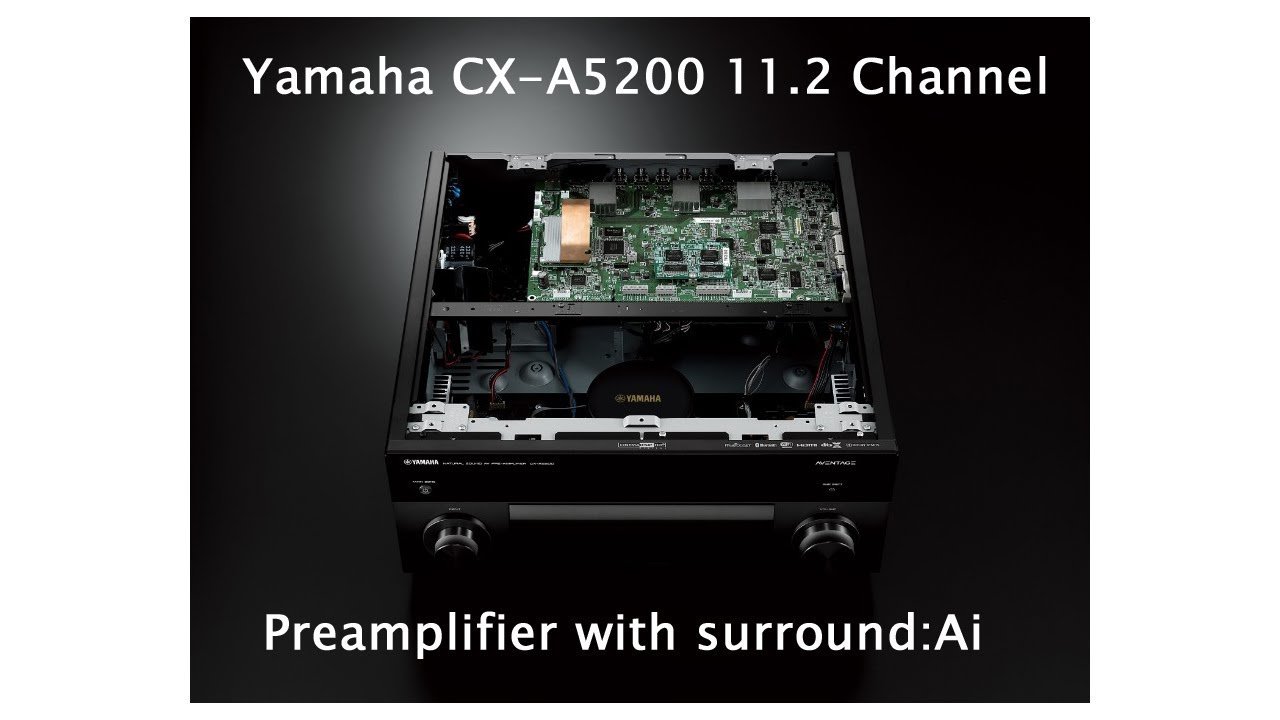 Распаковка 11.2-канального AV-процессора Yamaha CX-A5200 AVENTAGE