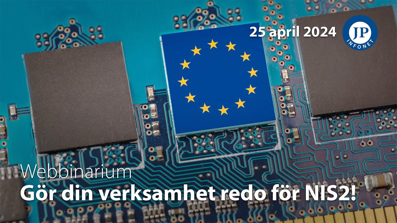 JP Infonet | Gör din verksamhet redo för NIS2!