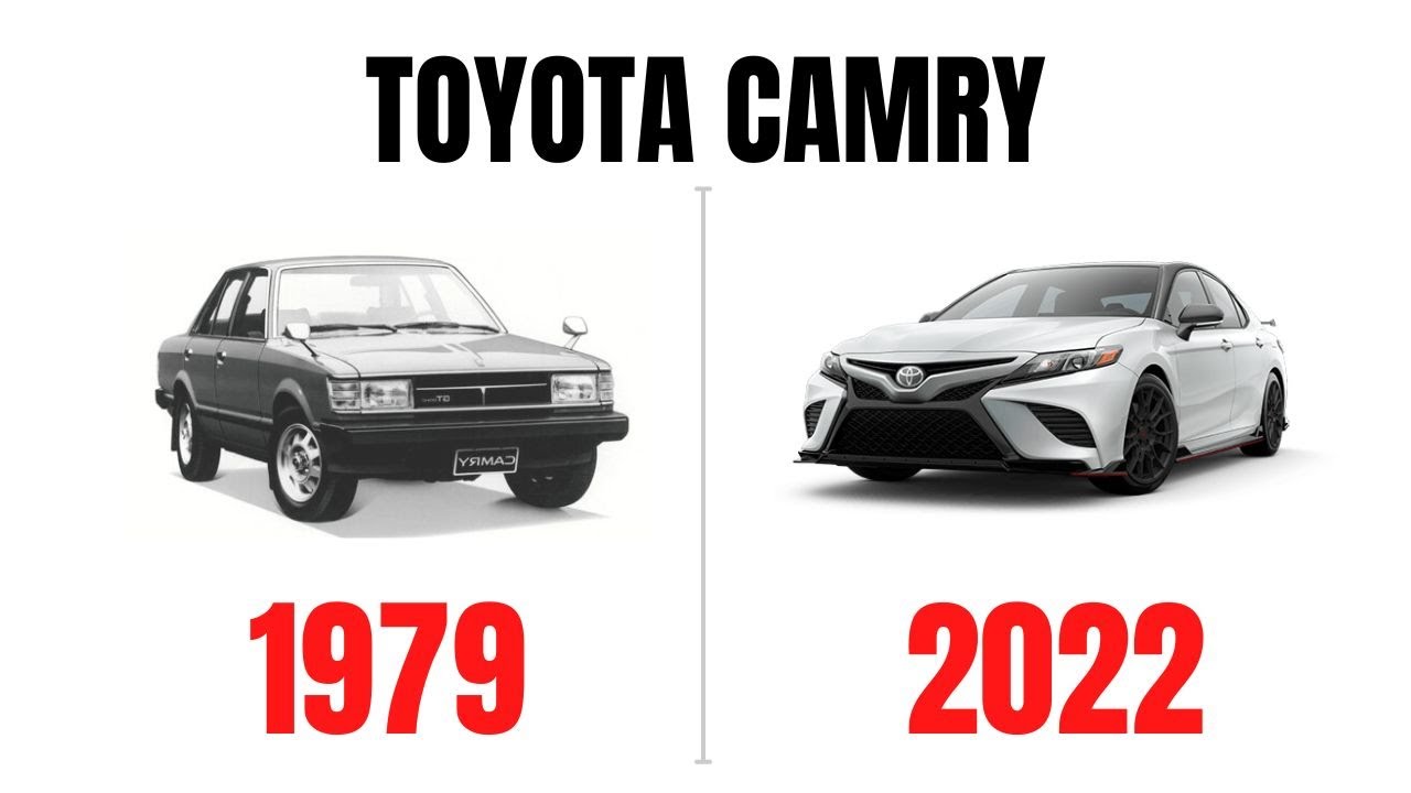 TOYOTA CAMRY (Evolution 1979 - 2022) - All generation