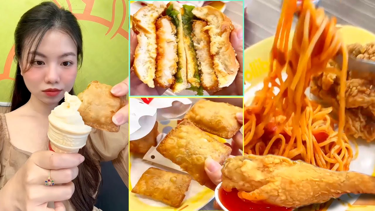 Gà rán, Mì Ý, Hotdog, Xúc xích, Burger, Bánh xoài đào...10 in 1 😜 p660 | KIMKHÁNHNÈ Vitaminkk
