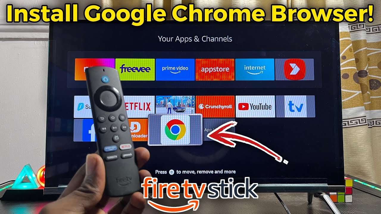 Fire TV Stick: How to Install Google Chrome Browser