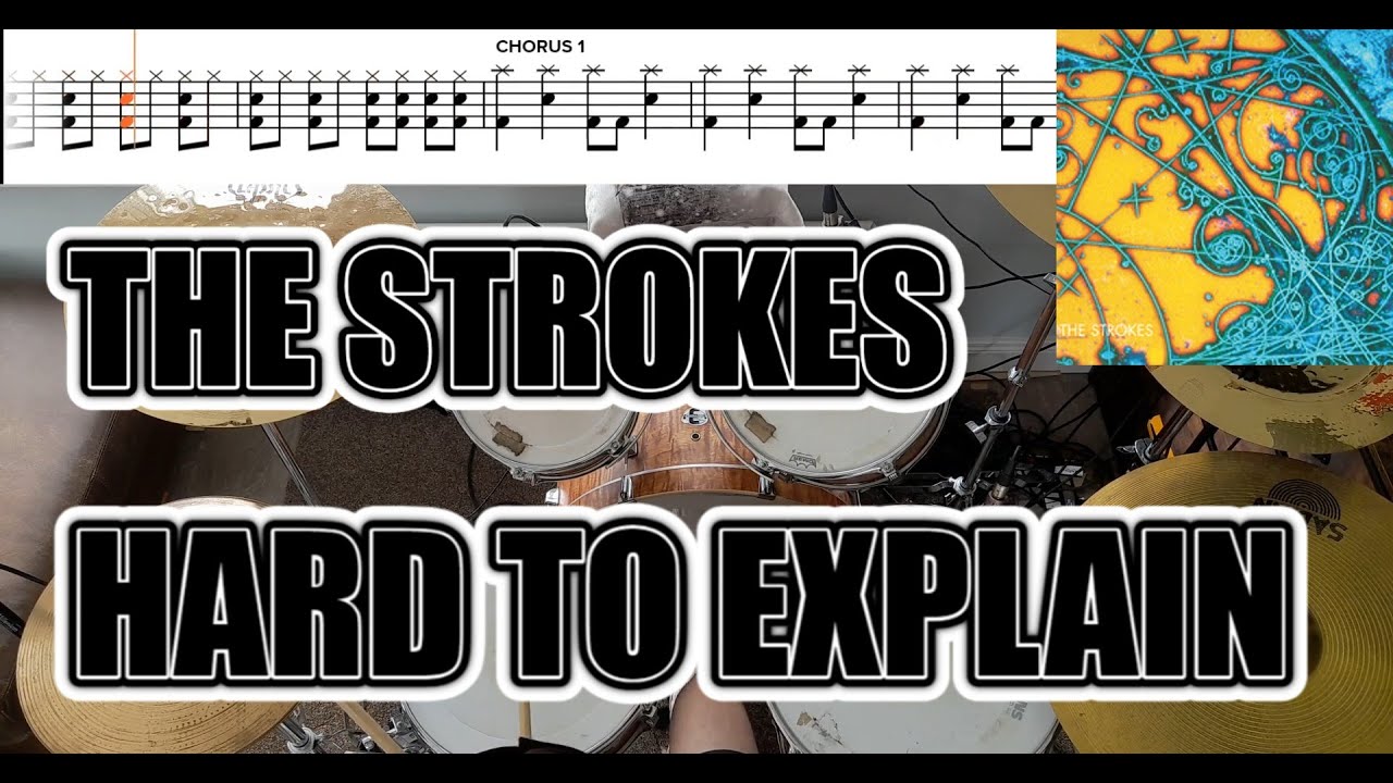 The Strokes - Hard To Explain - Drum Cover With SHEET MUSIC