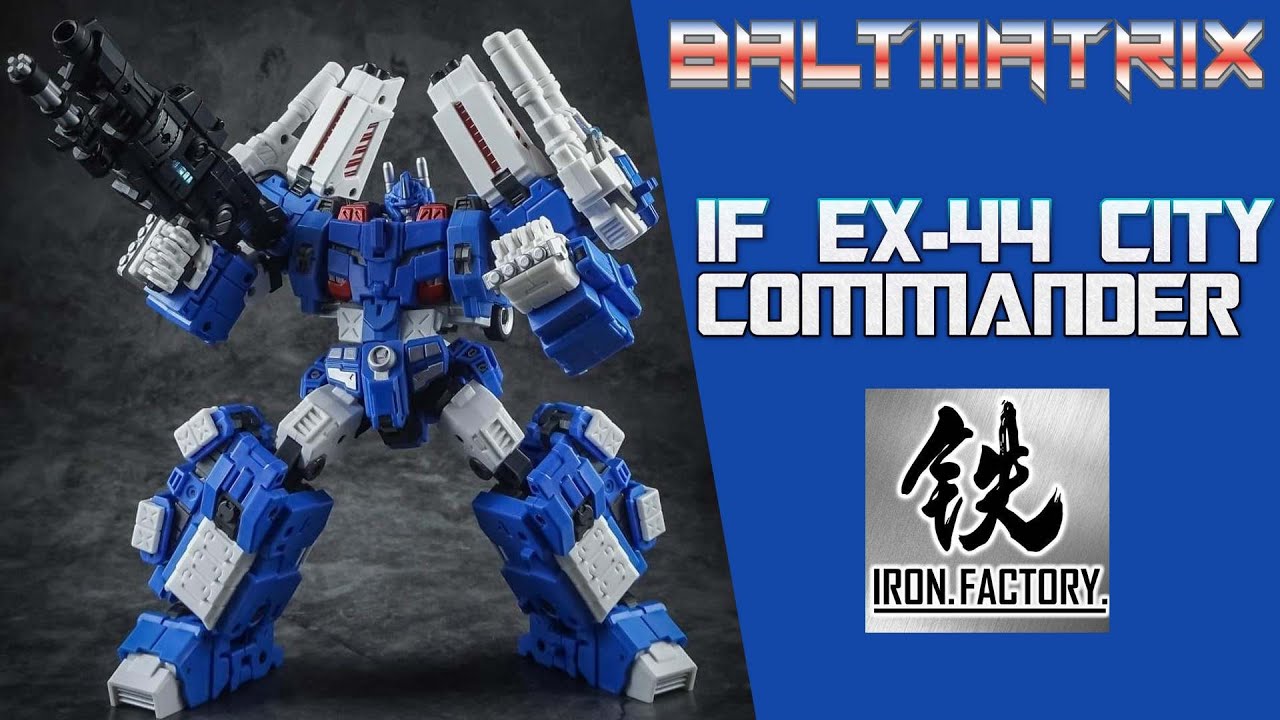 Iron Factory IF EX-44 CITY COMMANDER Final Battle Armor