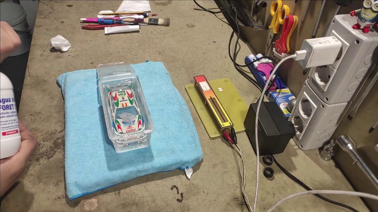 Brico. Blanquear carrocerías de coches de Scalextric - Slot