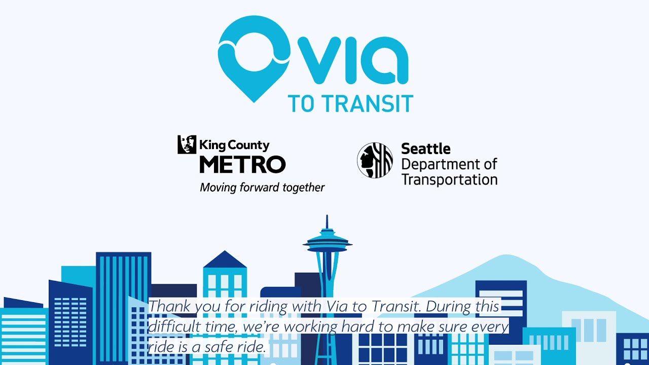 Via to Transit: Ready for you with enhanced safety measures