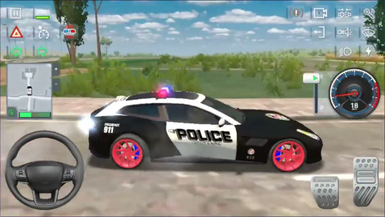 Police Car Chase Simulator 3D Game - Real Cop Cars Driving Simulator Game - Android GamePlay