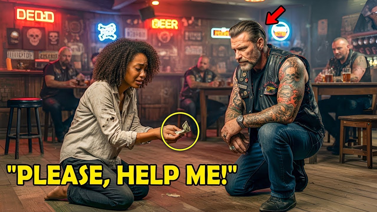 Desperate Woman Begs Hell’s Angels for Help With Her Last $20—Then 50 Harleys at Her Door