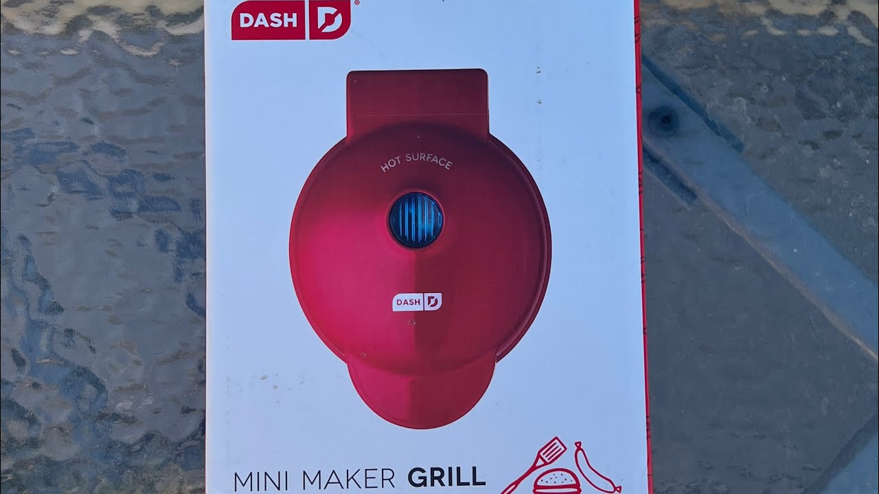 DASH Mini Maker Grill Unprocess your Food
