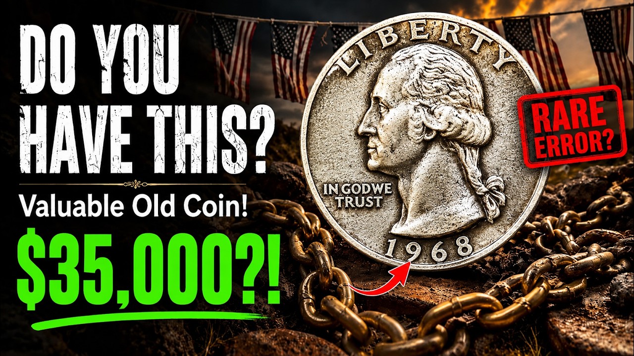 🔥 1968 QUARTER WORTH $35,000?! 😱 CHECK YOUR POCKET CHANGE BEFORE IT&rsquo;S TOO LATE!