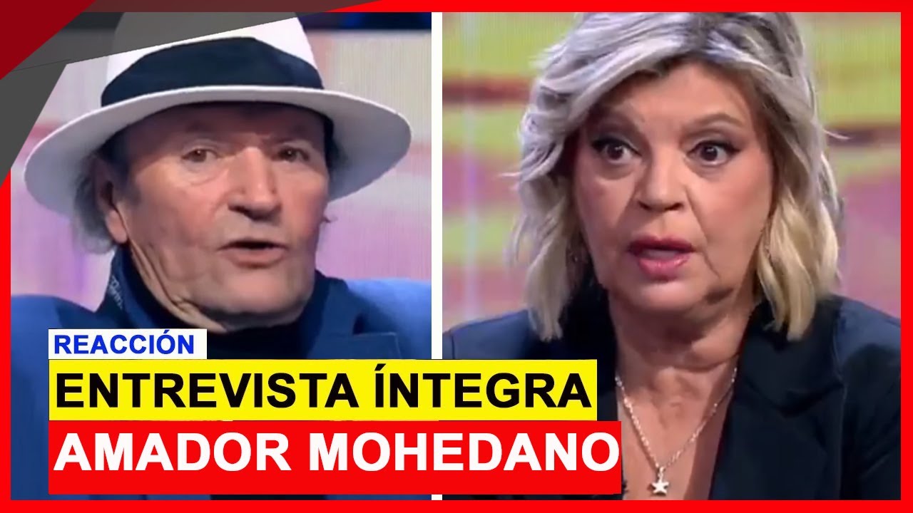 ENTREVISTA &Iacute;NTEGRA de Amador Mohedano en De Viernes de telecinco con reacci&oacute;n de Roc&iacute;o Flores