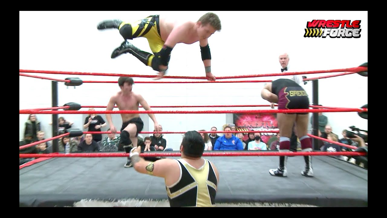 Rocco Garzya & Jordan Saeed vs Harry Sefton & Danny Haines WRESTLEFORCE Live in Aylesbury 05.03.22