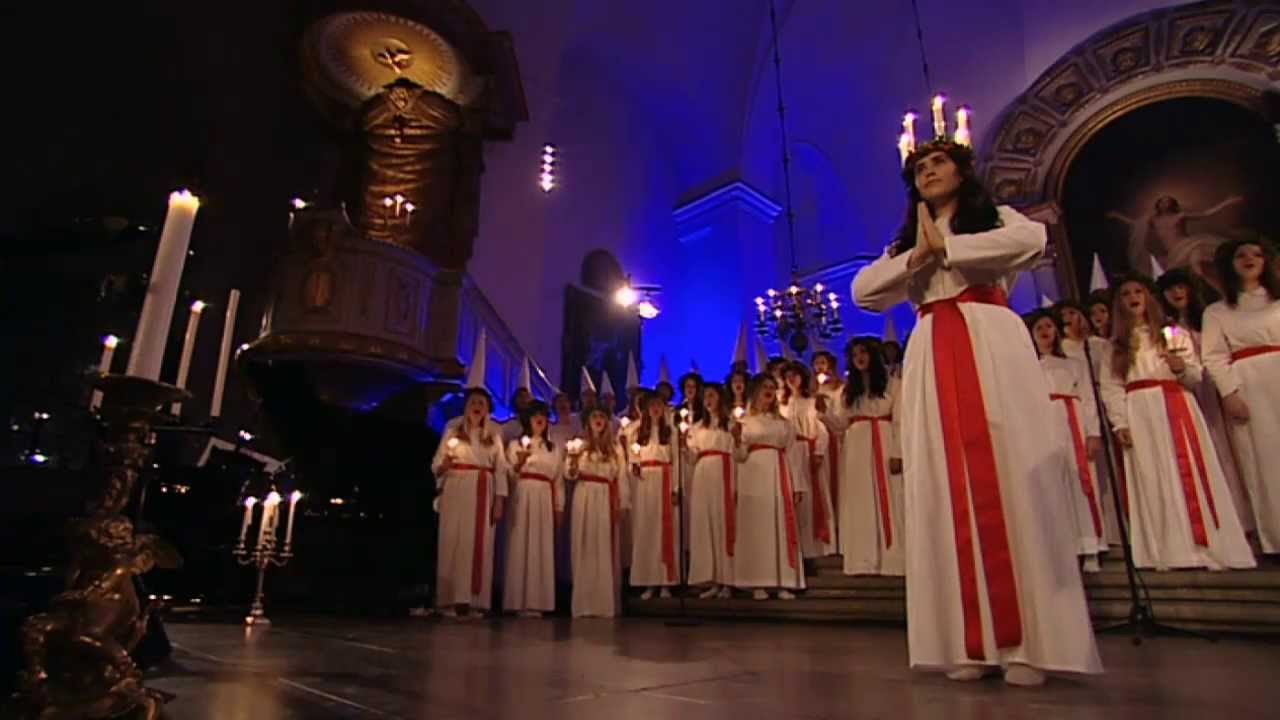 Luciamorgon i Kungsholms kyrka