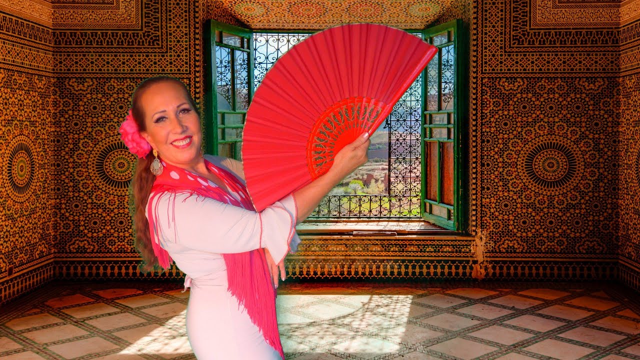 Tanzen mit dem Flamencofächer - The Flamenco Fan - Basic Lesson For Beginner