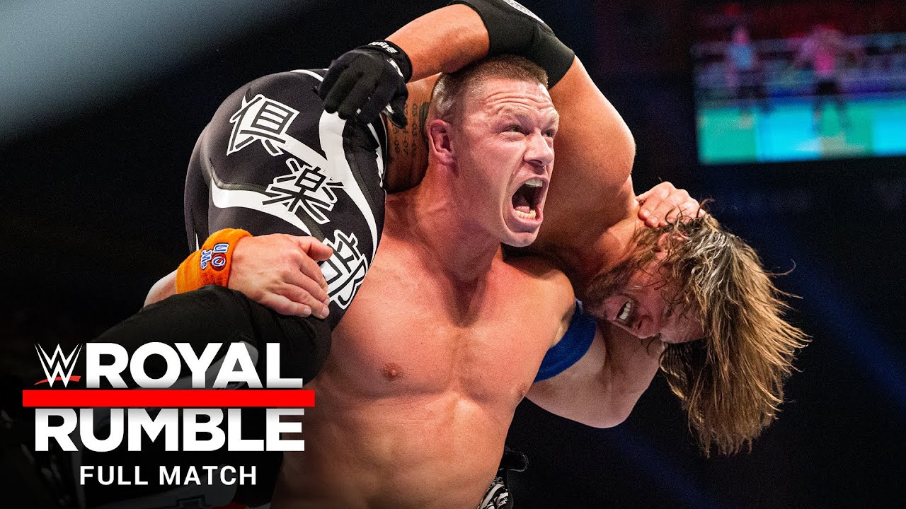 FULL MATCH - AJ Styles vs. John Cena - WWE Championship Match: Royal Rumble 2017