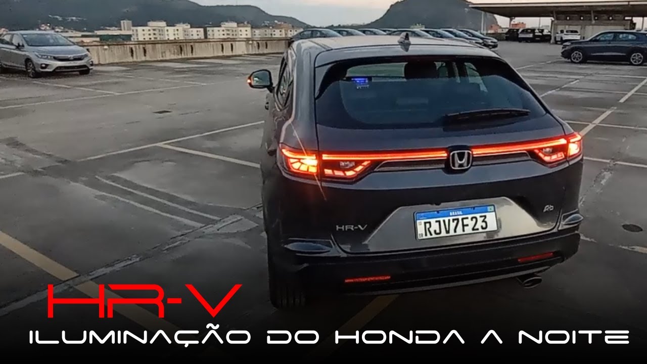 ILUMINAÇÃO DO HONDA HR-V A NOITE | ASSISTENTE DE DESCIDA