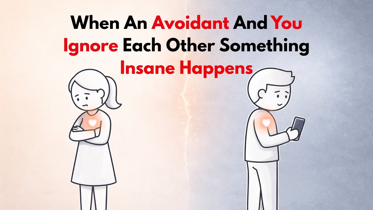 When An Avoidant And You Ignore Each Other Something Insane Happens