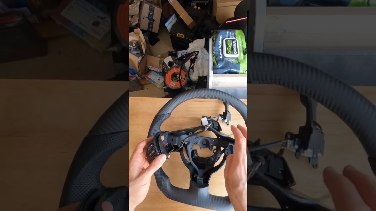 Unboxing and Installing a Modified Steering Wheel For Toyota Fj Cruiser