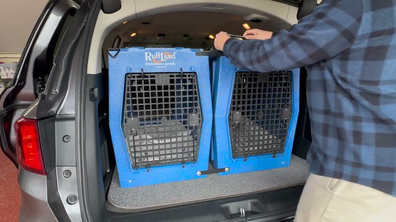 Fit 2 XL Ruffland crates in a 2026 Odyssey