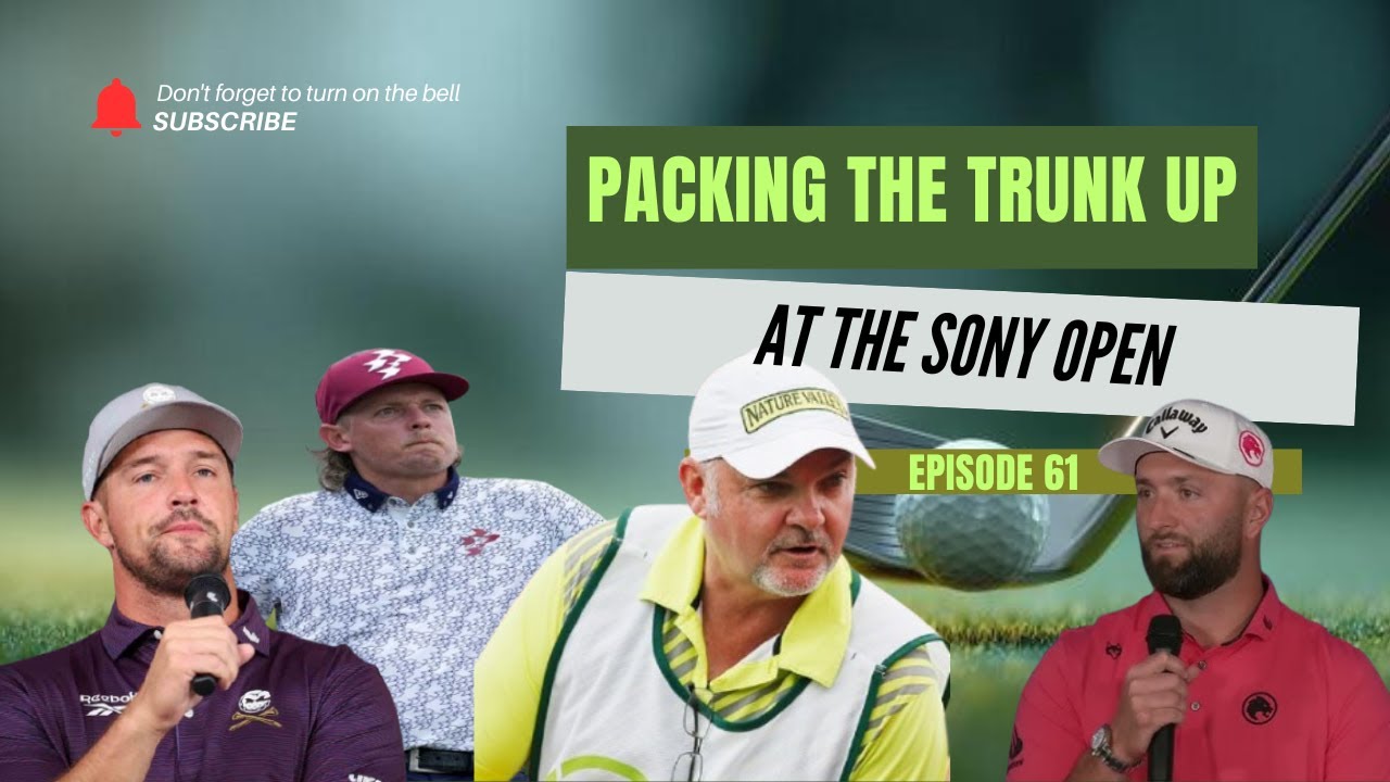 Packing Up the Trunk At the Sony Open