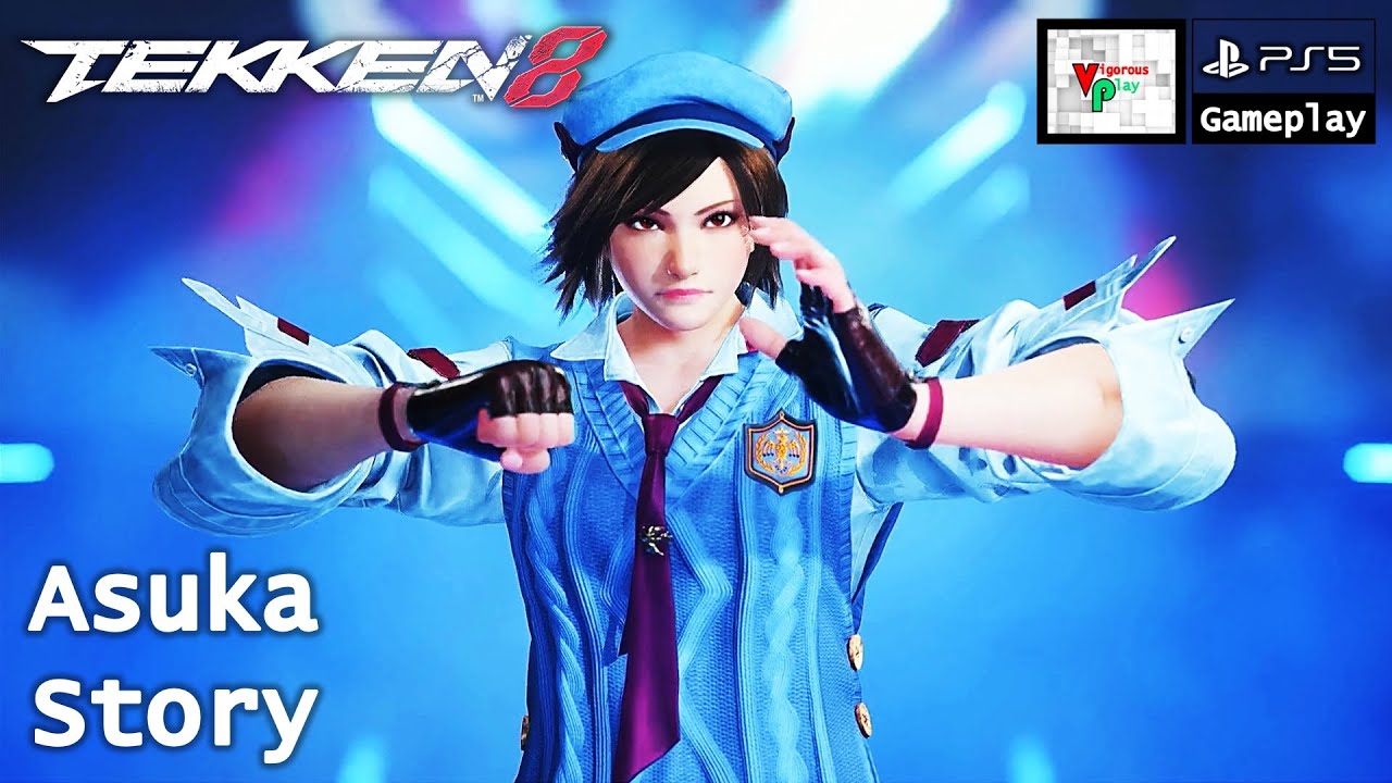 Tekken 8 [PS5] | Asuka Kazama Story | [PLAYTHROUGH]