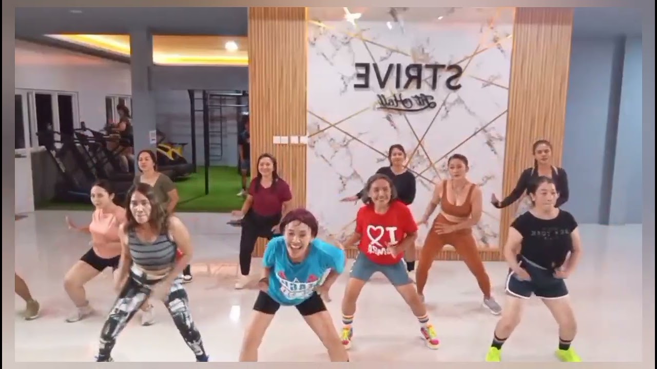 Baila Con La Ola l Amira Syahira Ft Nasrul Syahmi l Zumba I Zin Sukma I Strivefit Gym Bali