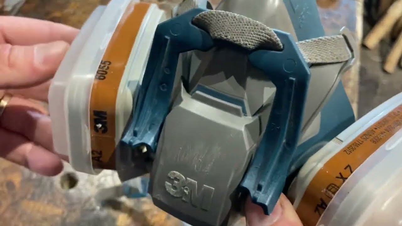 3M 6503 QL QUICK LATCH dust mask review, maska przeciwpyłowa recenzja