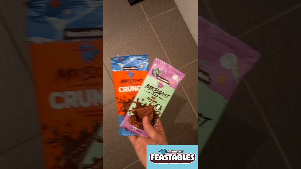 Feastables dans tout les colruyt de Belgique. #food #chocolate #Feastables #colruyt