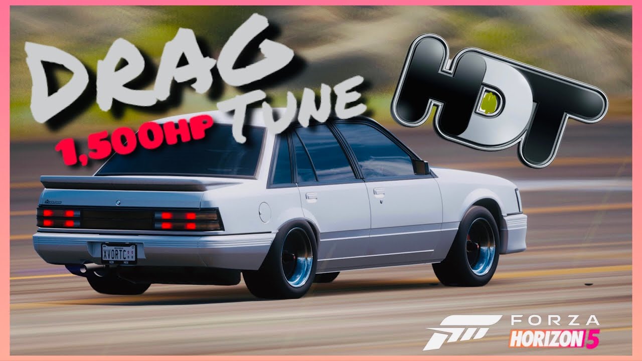 HDT VK COMMODORE [4K] (DRAG TUNE+Acceleration+Top speed) #drag  #carsgames #forzahorizo5
