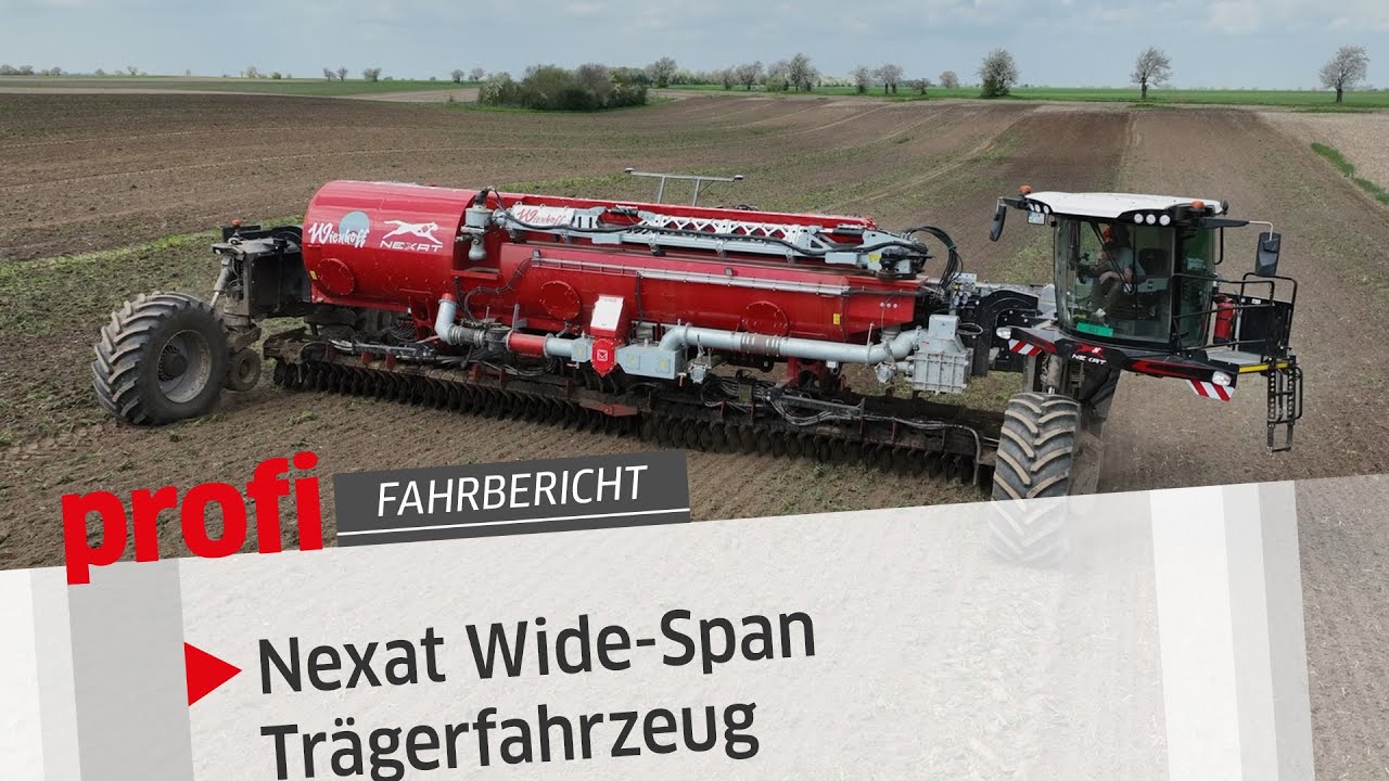 Nexat Wide-Span Trägerfahrzeug: Ein Traum für den großen Raum? | profi 