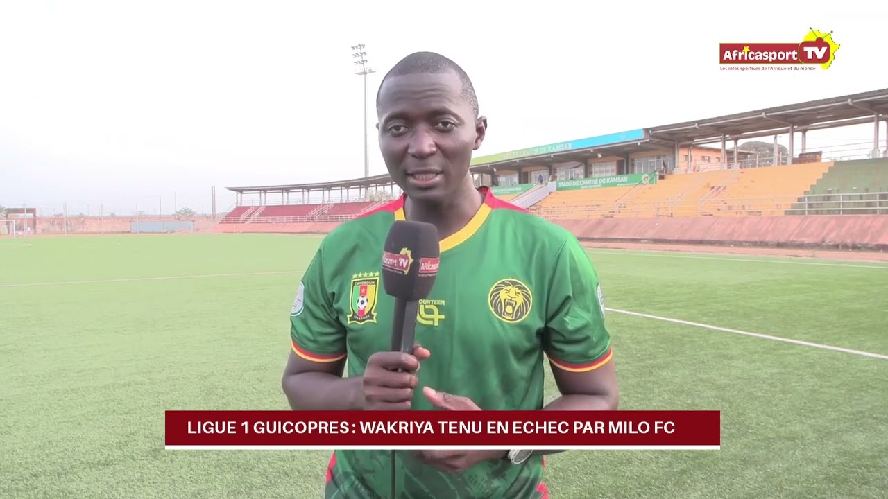 Wakriya vs Milo FC : Un match explosif sous tension ! Découvrez les moments forts ici ⤵️