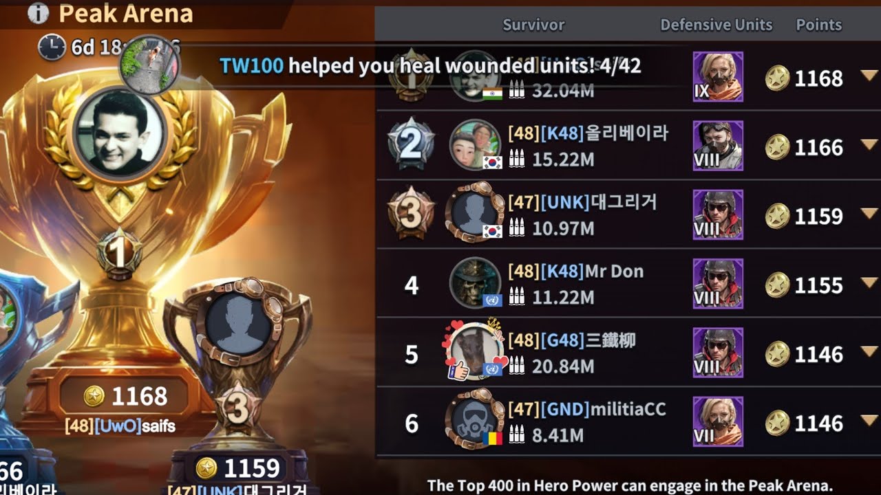 Last Z: Survival Shooter: Get Better Ranks in Arena