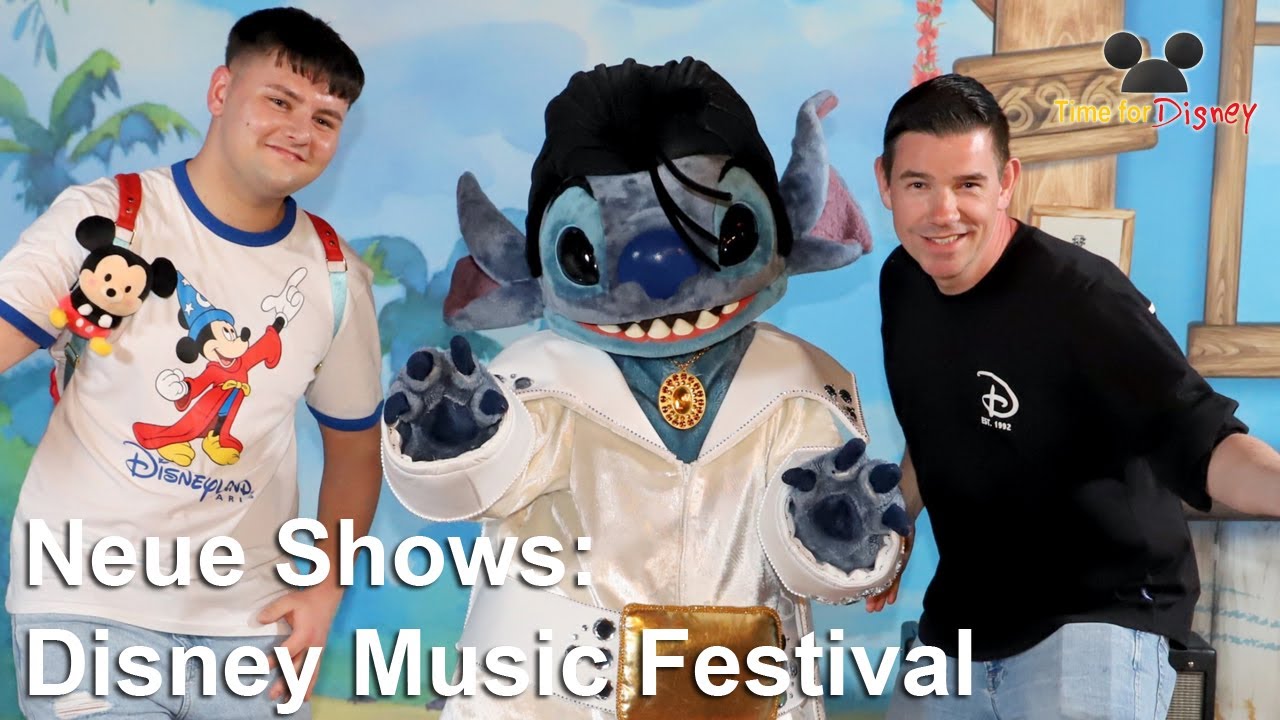Disneyland-Vlog #61: Die neuen Tagesshows beim Disney Music Festival