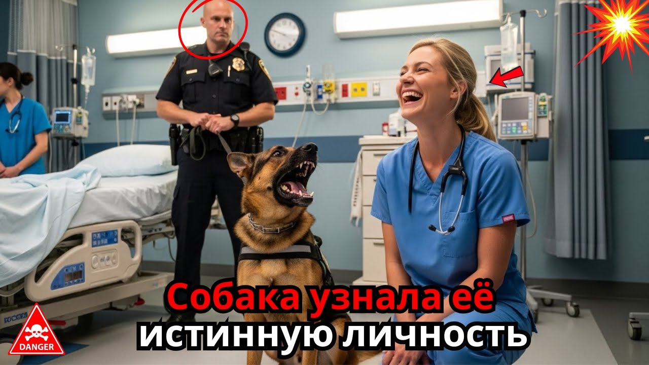 Собака-нюхач ворвалась в отделение скорой помощи — не за посылкой, а за новой медсестрой
