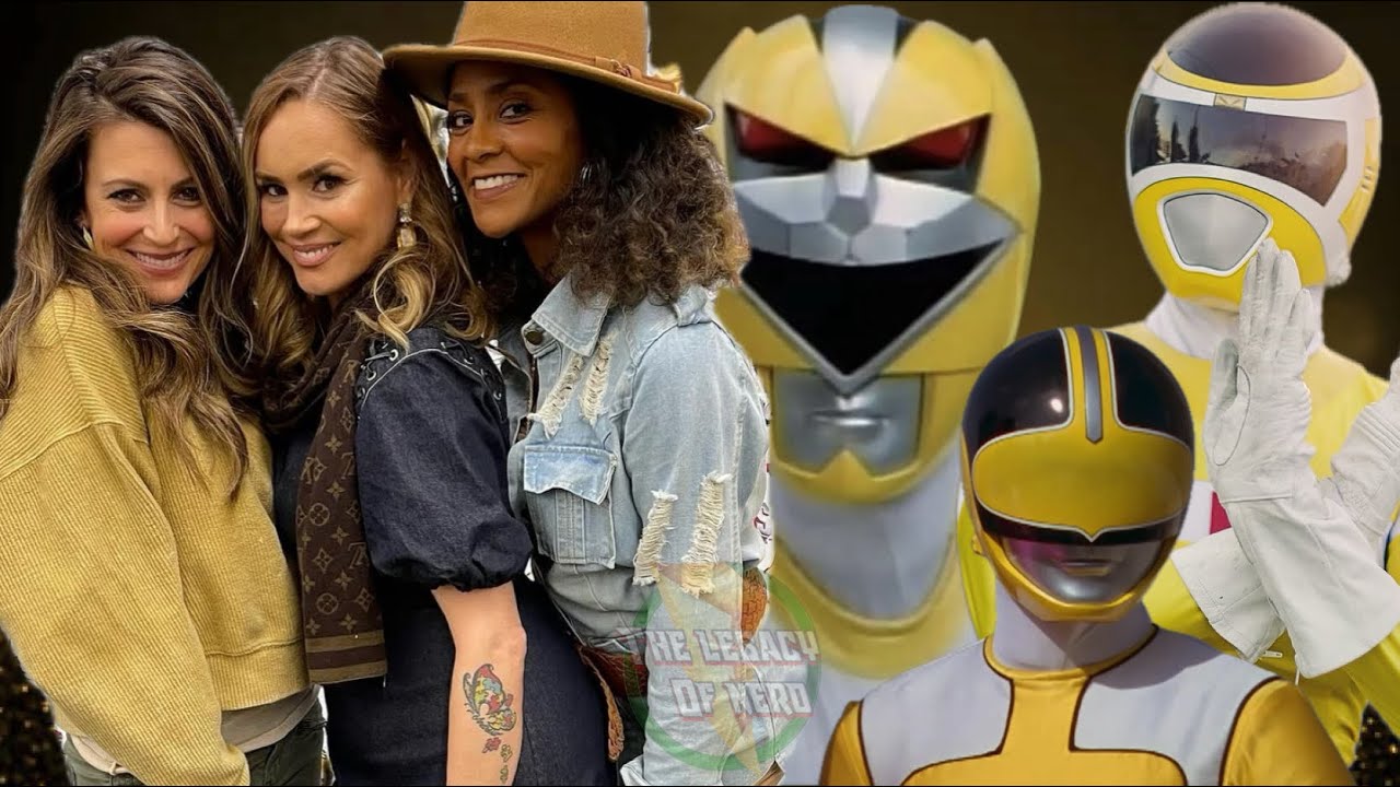 Forever Yellow Power Rangers Panel: Tracy Lynn Cruz,  Cerina Vincent, Deborah Estelle Philips