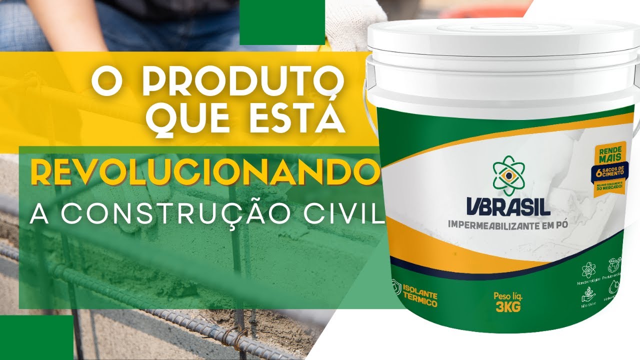 VBrasil impermeabilizante o melhor do mundo, você não viu nada igual! 😱😱