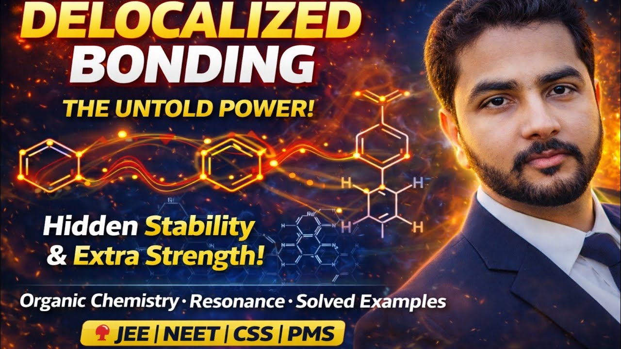Delocalized Bonding: Structure, Stability & Mechanistic Insights | Cogitavers GOC Lecture