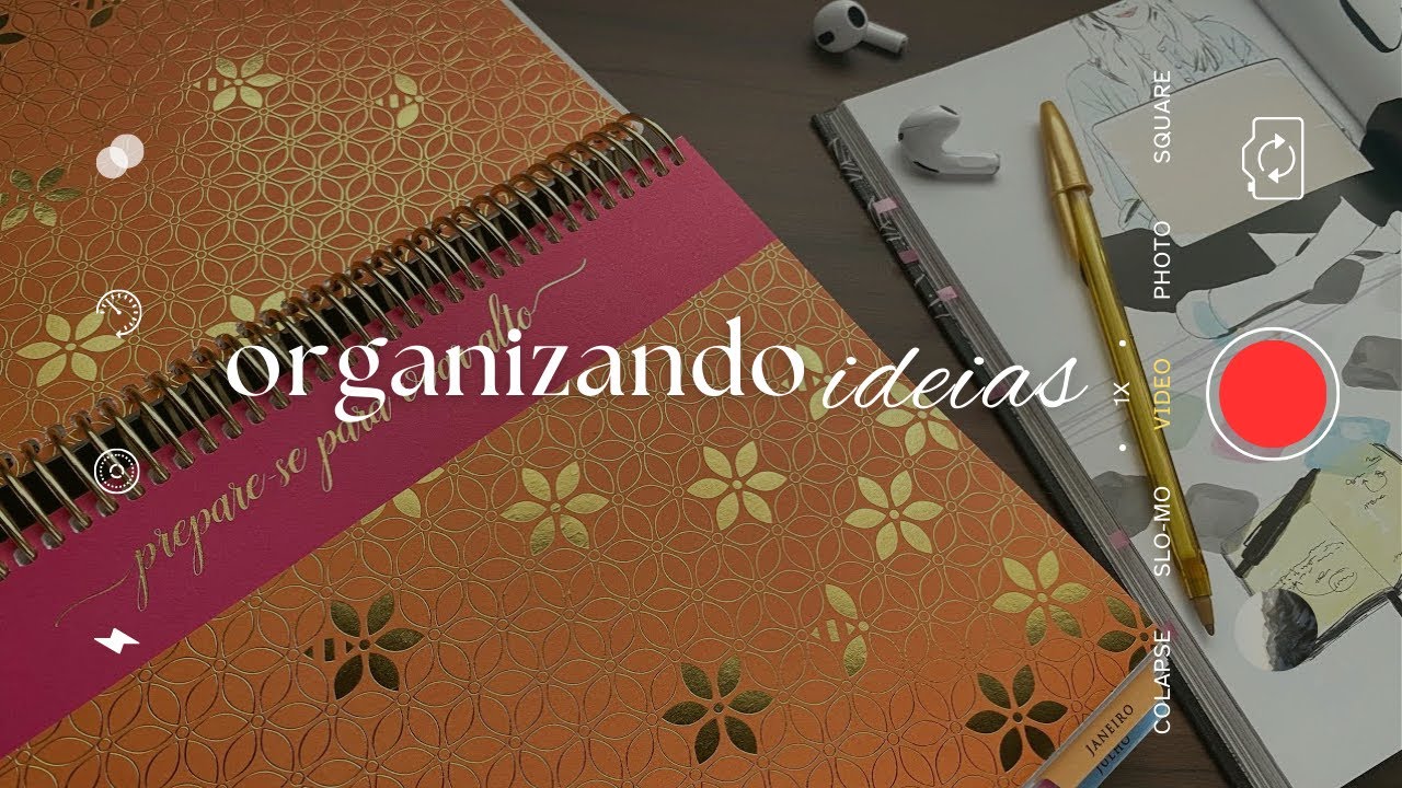Planejamento Criativo: Como Organizo Ideias Antes das Metas + Decor ✨🎨