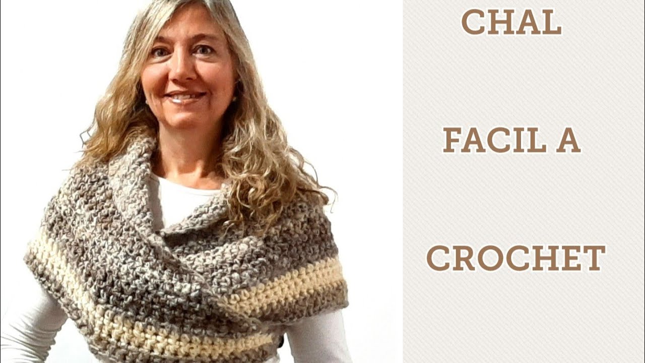 CHAL FACIL A CROCHET