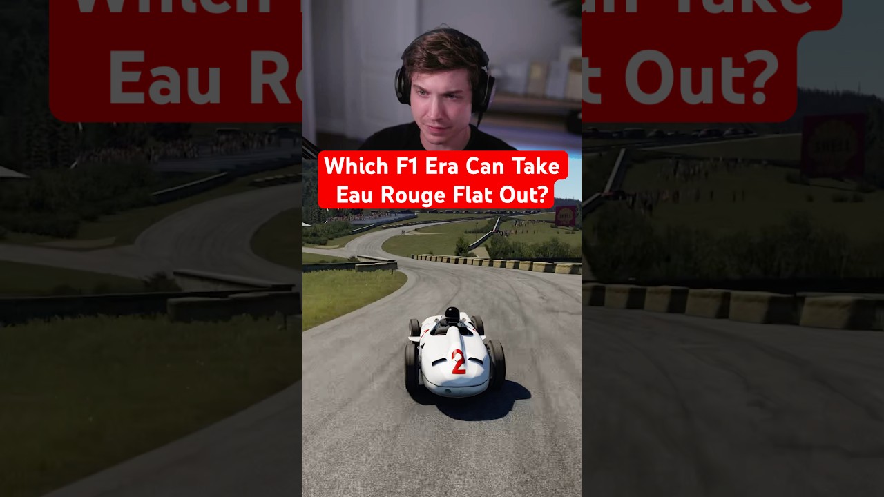 Which F1 Era Can Take Eau Rouge Flat Out?