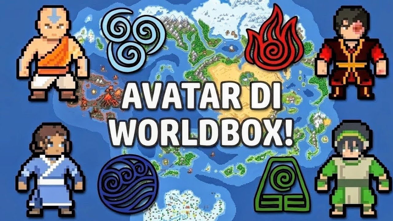 Perang di Dunia Avatar Tapi Gak Sesuai Alur Cerita - Worldbox Indonesia