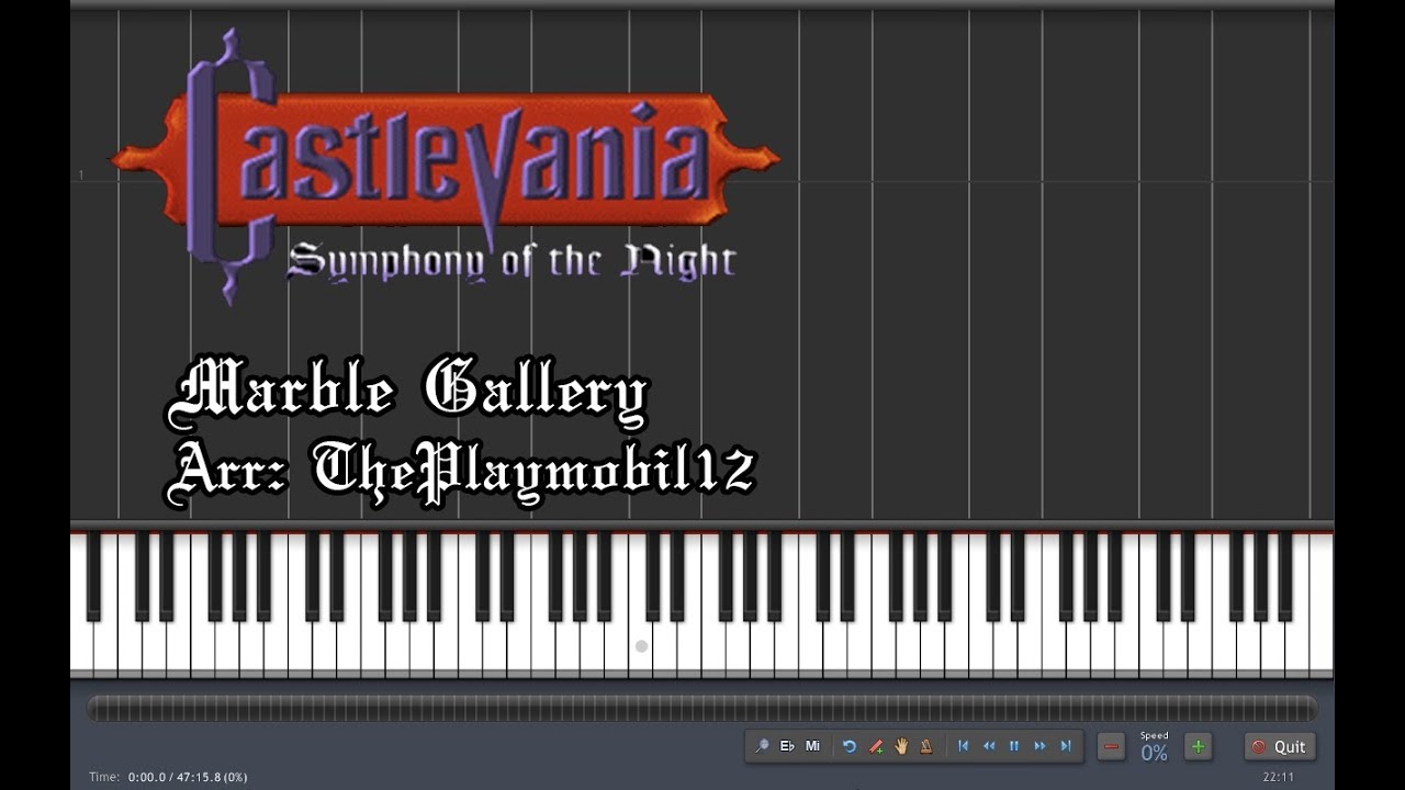 Castlevania SOTN Marble Gallery 100% speed Tutorial