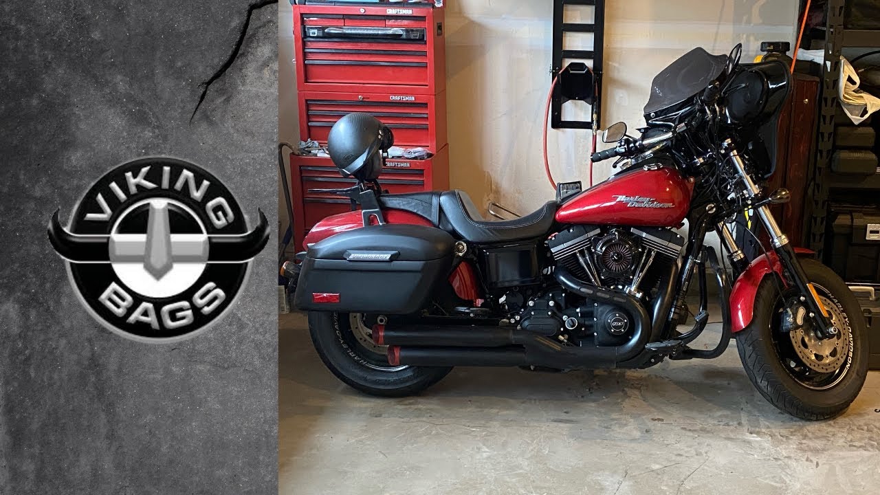 Viking Lamellar Shock Cutout XL Matte Hard Saddlebag Review